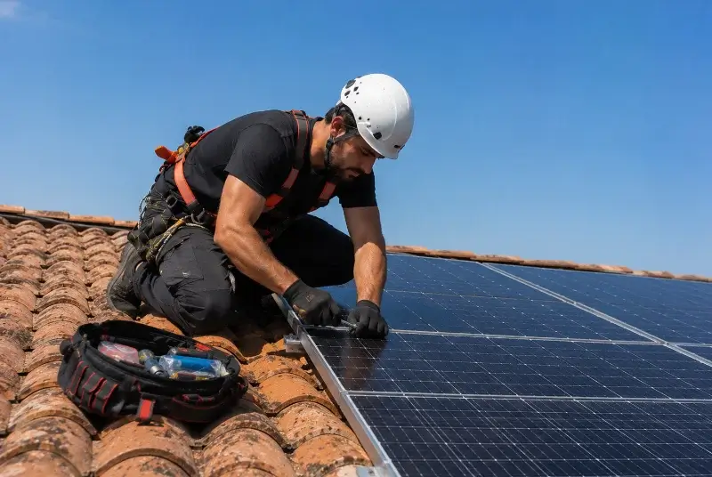 Maintenance et monitoring de panneaux solaires à Loriol-sur-Drôme
