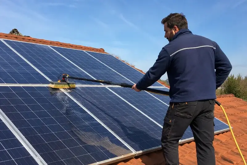 Nettoyage et entretien de panneaux solaires à Loriol-sur-Drôme